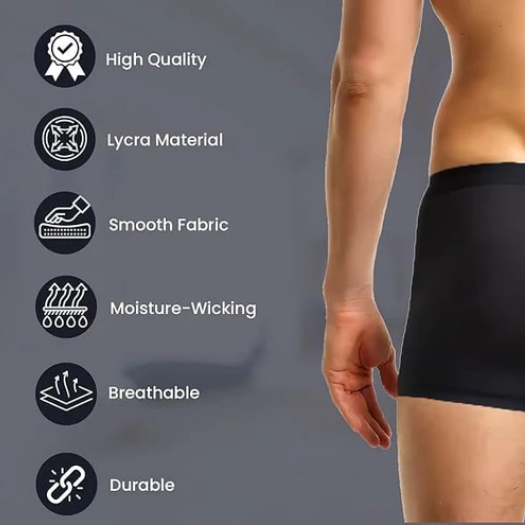 ICY Silk Underwear for Men – Ultra Soft Comfort, Pack of 3