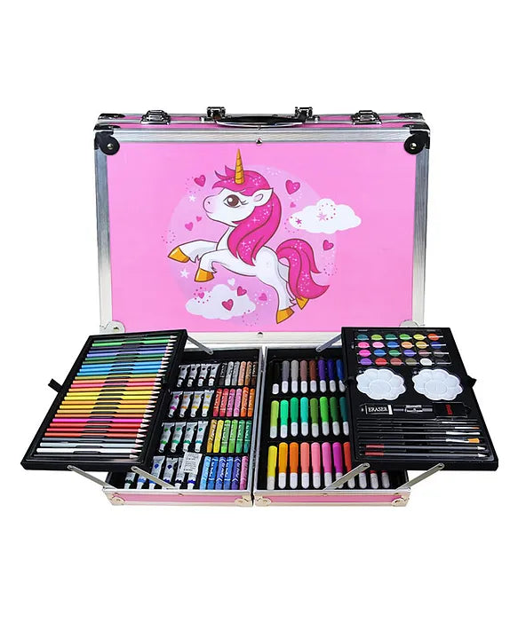 Space Theme 145-Piece Art Painting Box – Complete Creative Kit for Kids & Adults