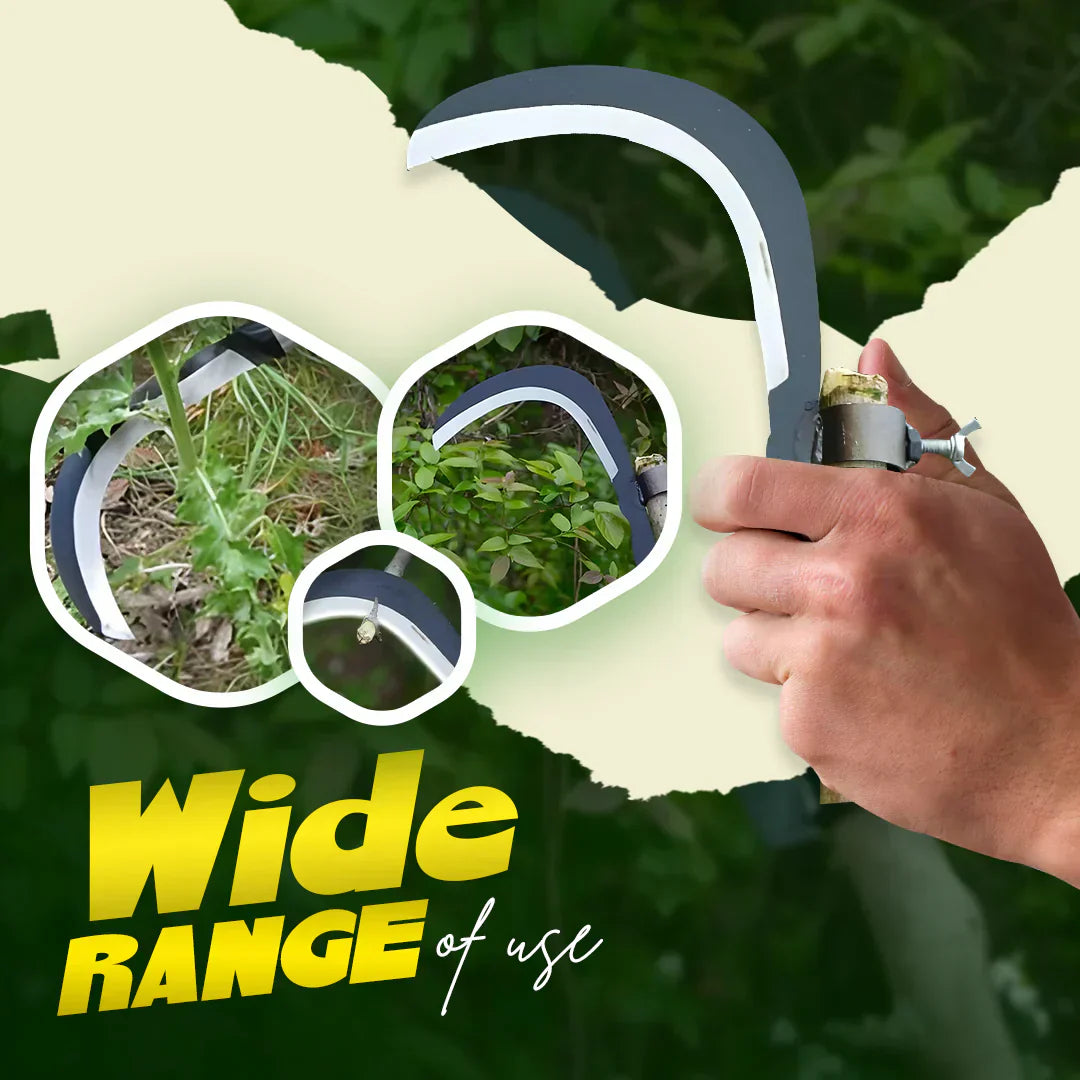 Multifunctional Portable Grass Sickle Cutter Head Tool | Flat 50% OFF | ₹599 Only | Free Delivery & COD