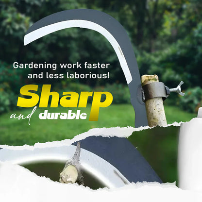 Multifunctional Portable Grass Sickle Cutter Head Tool | Flat 50% OFF | ₹599 Only | Free Delivery & COD