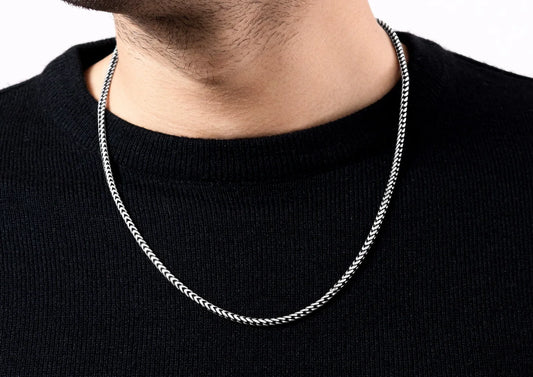 Herringbone Silver Chain –  Buy 1 Get 1 Free |Flat 50% off | Now ₹599 | COD + Free Delivery